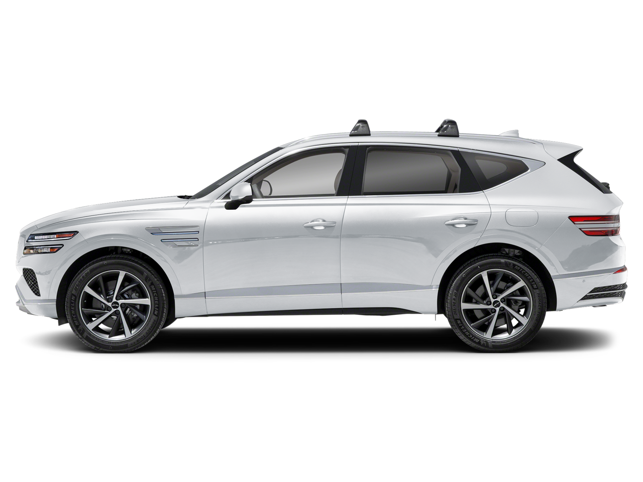 2026 Genesis GV80 — rear three-quarter view