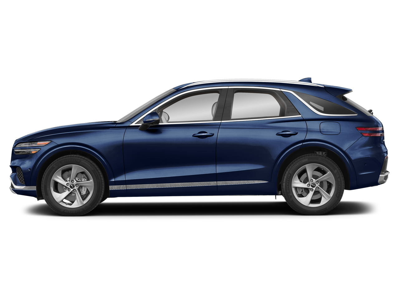 2026 Genesis GV70 — rear three-quarter view