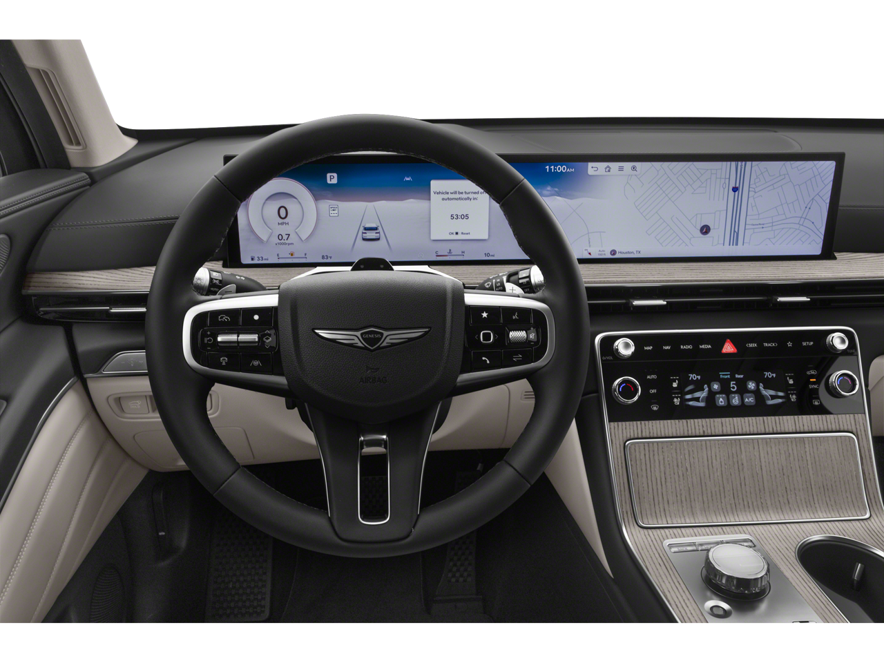 2026 Genesis GV80 — interior view