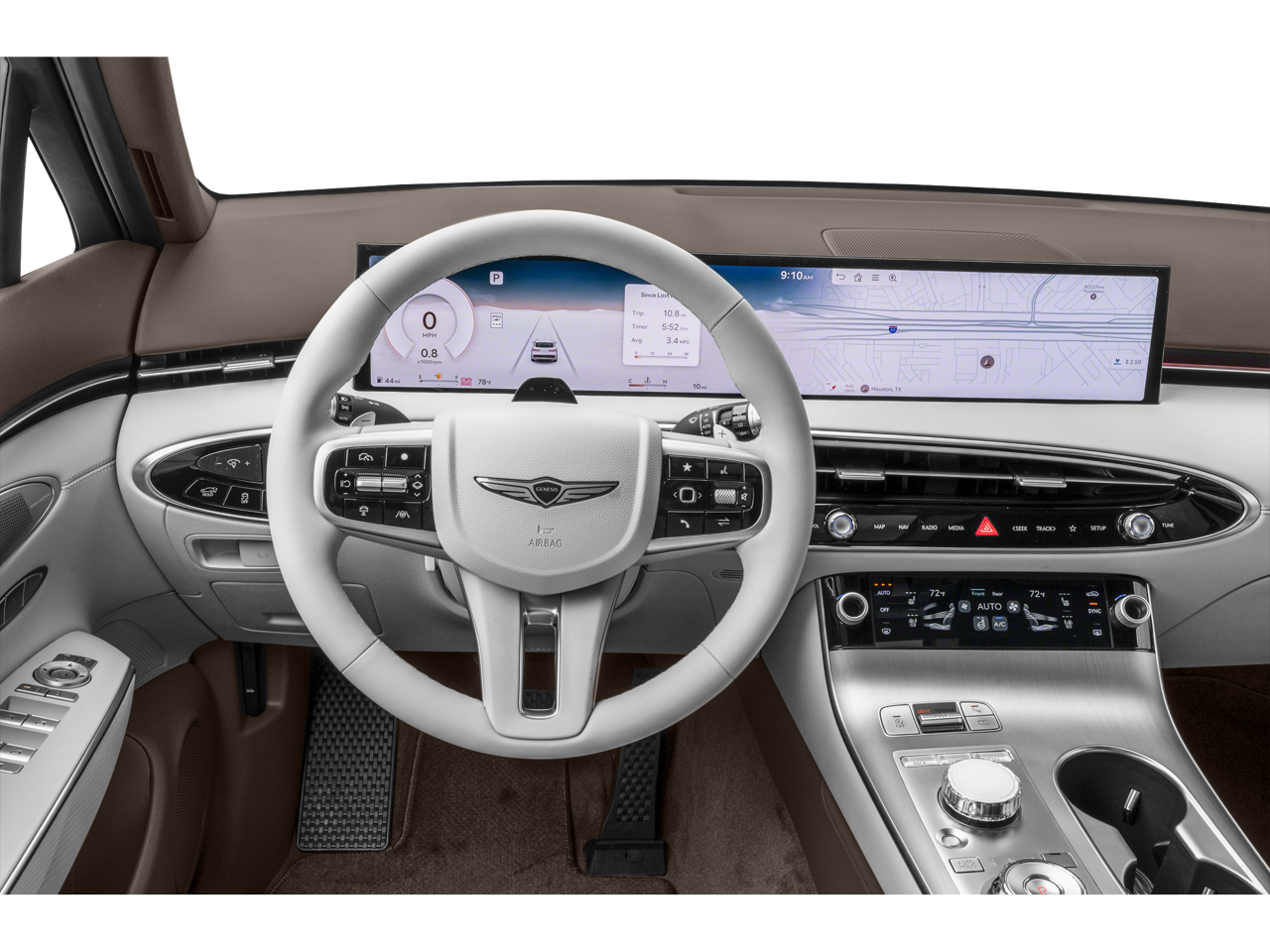 2026 Genesis GV70 — interior view