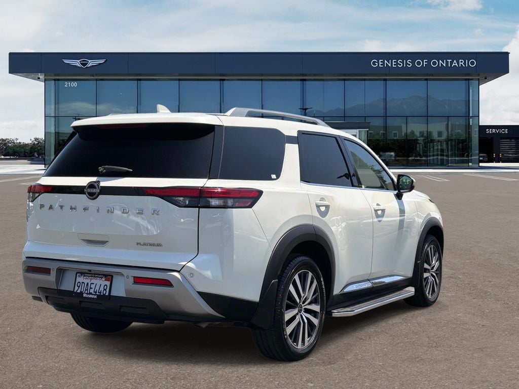 2022 Nissan Pathfinder — interior view