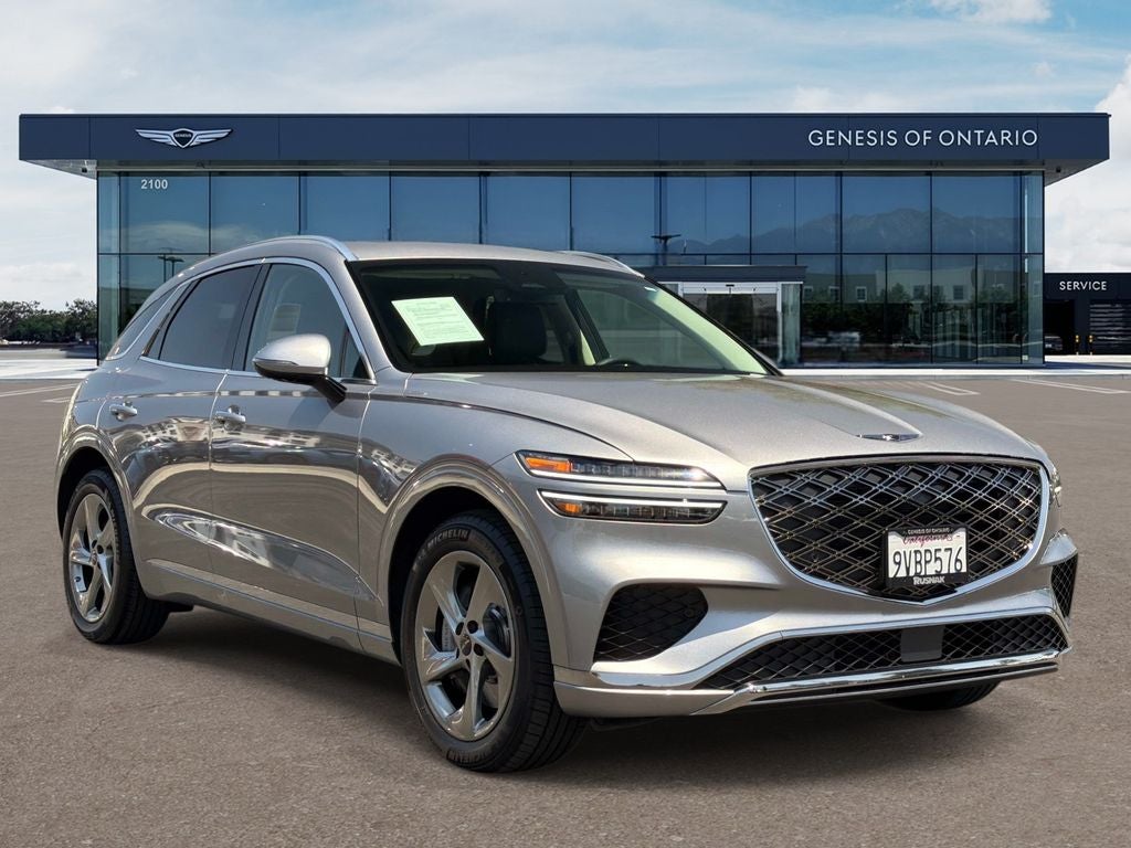 2026 Genesis GV70 2.5T Select in Savile Silver — front three-quarter view
