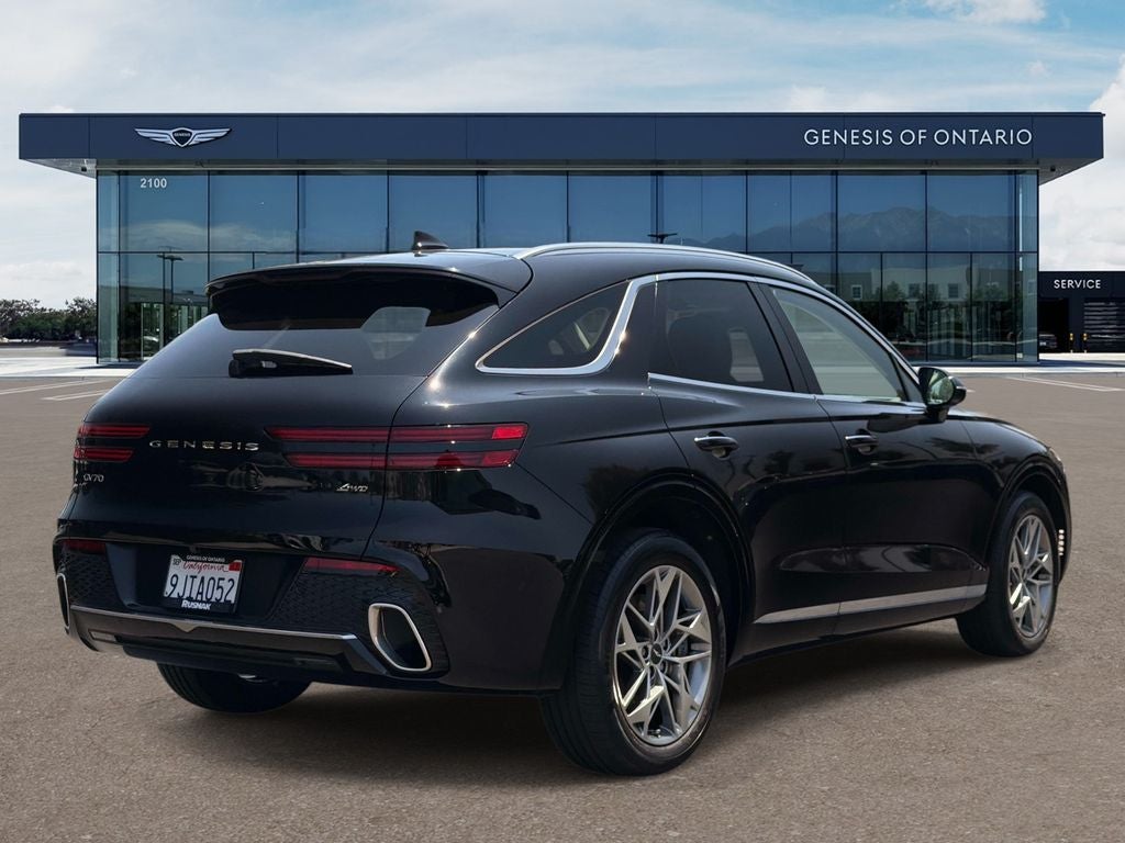 2024 Genesis GV70 — interior view