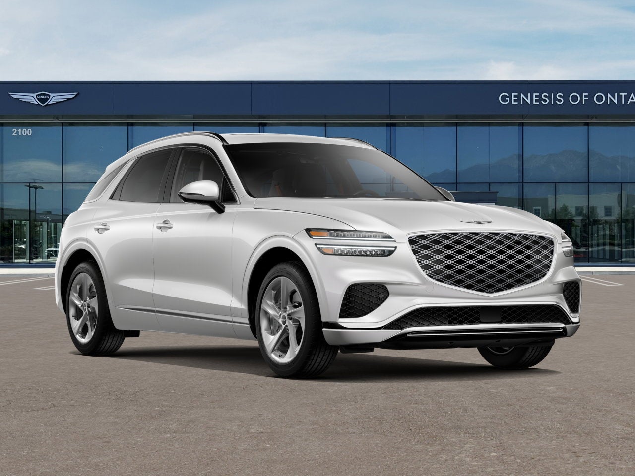 2026 Genesis GV70 — side profile view