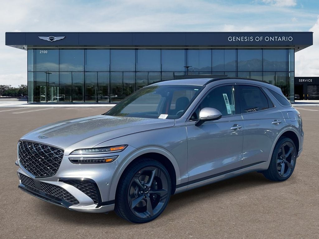 2026 Genesis GV70 — rear three-quarter view