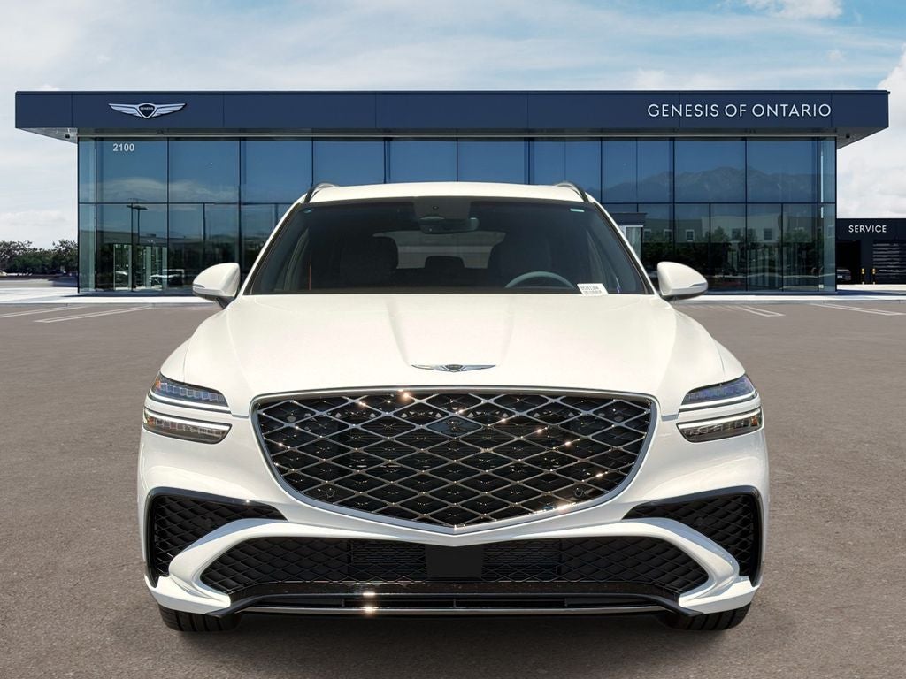 2026 Genesis GV70 — rear three-quarter view
