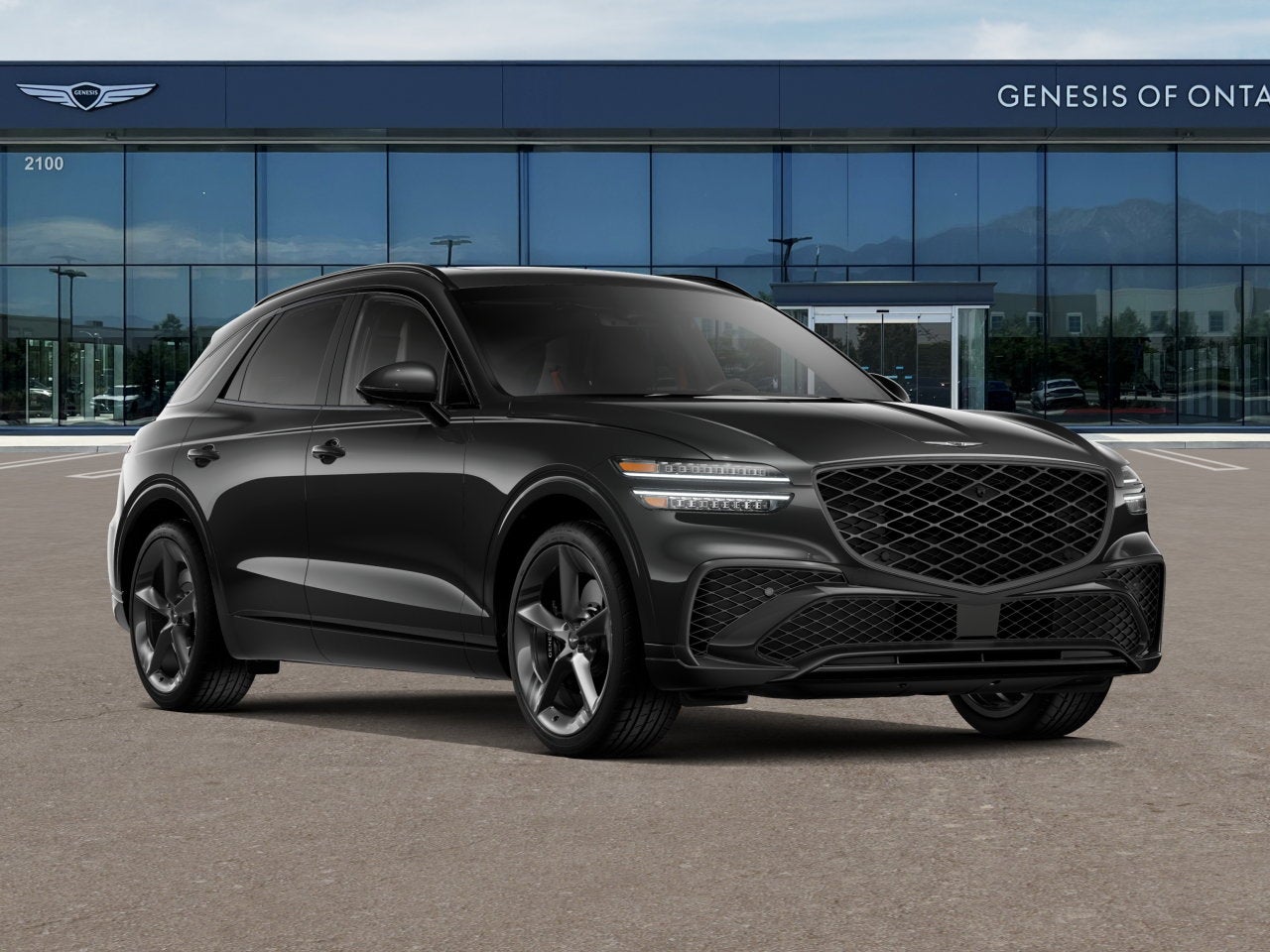 2026 Genesis GV70 — side profile view