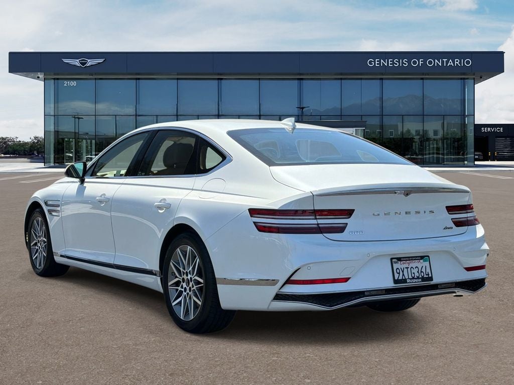 2026 Genesis G80 — side profile view