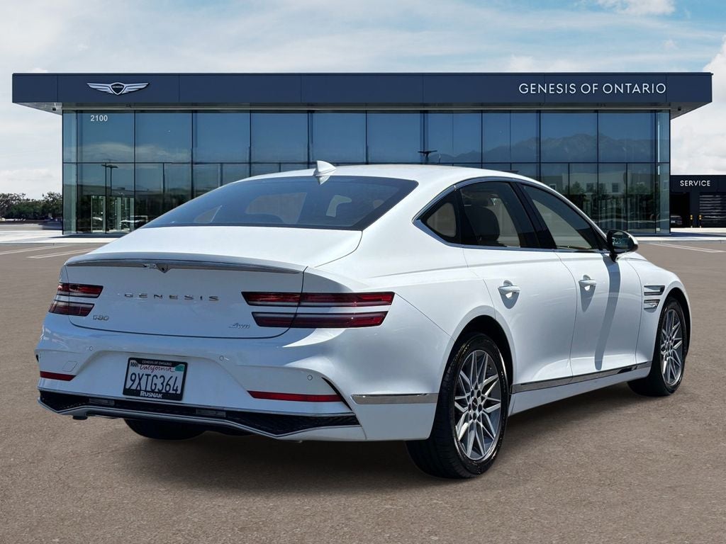 2026 Genesis G80 — interior view
