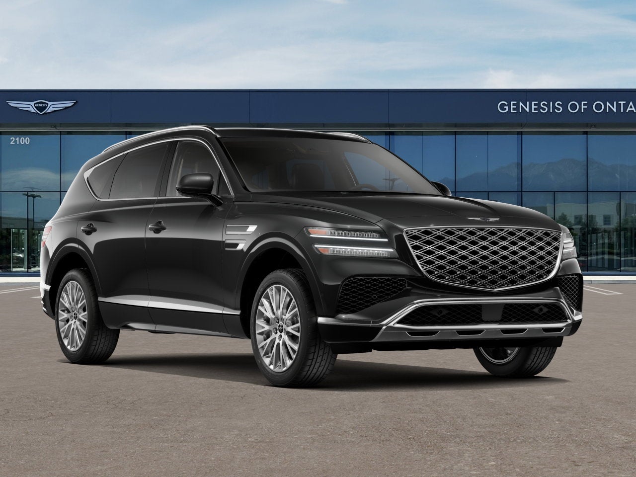 2026 Genesis GV80 — side profile view