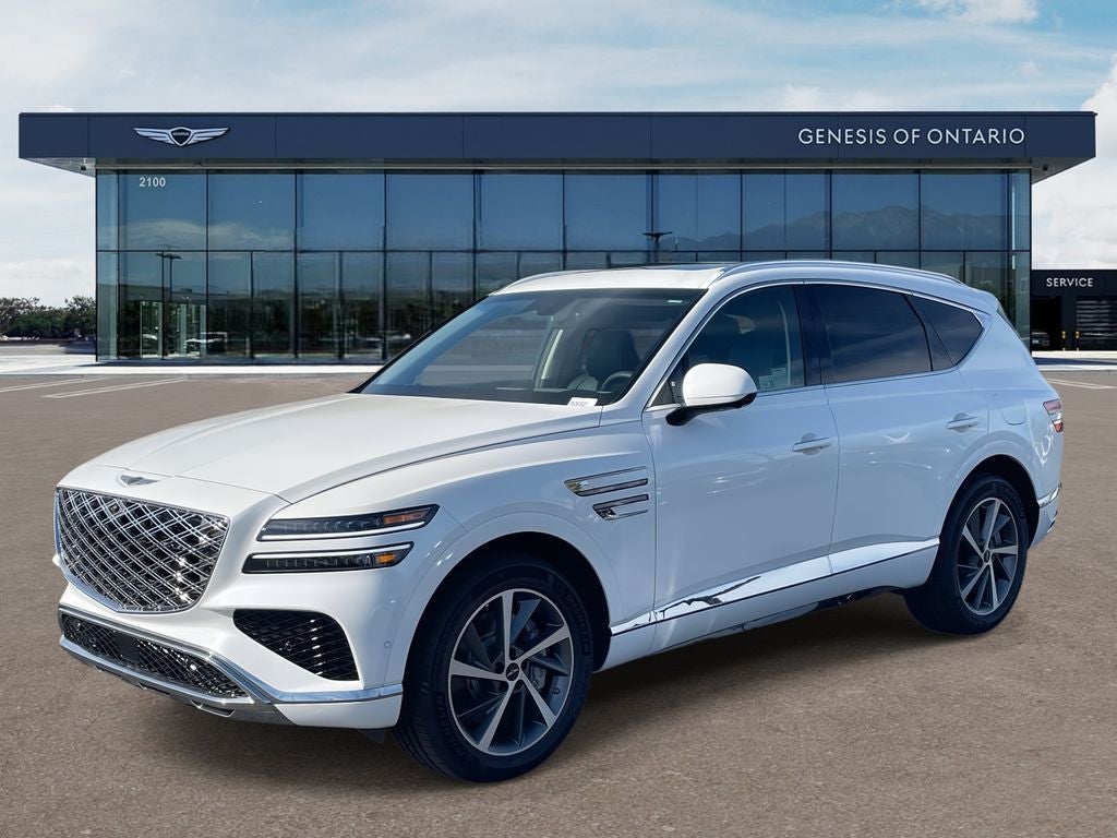 2026 Genesis GV80 — rear three-quarter view