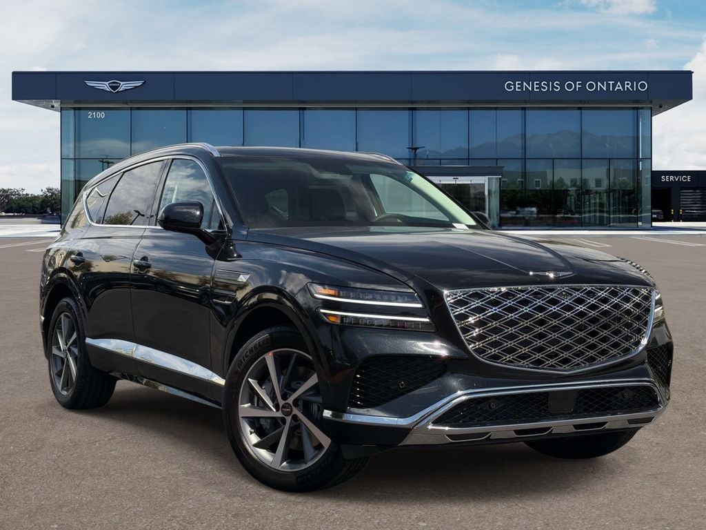 2026 Genesis GV80 2.5T SELECT in Vik Black — front three-quarter view