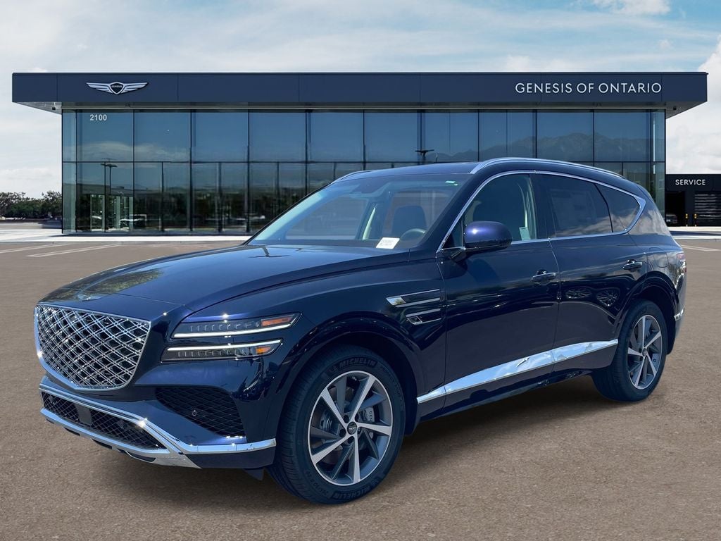 2026 Genesis GV80 — rear three-quarter view