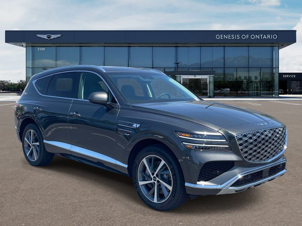 2026 Genesis GV80 2.5T SELECT in Makalu Gray — front three-quarter view