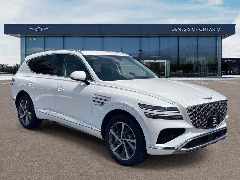 2026 Genesis GV80 2.5T SELECT in Uyuni White — front three-quarter view