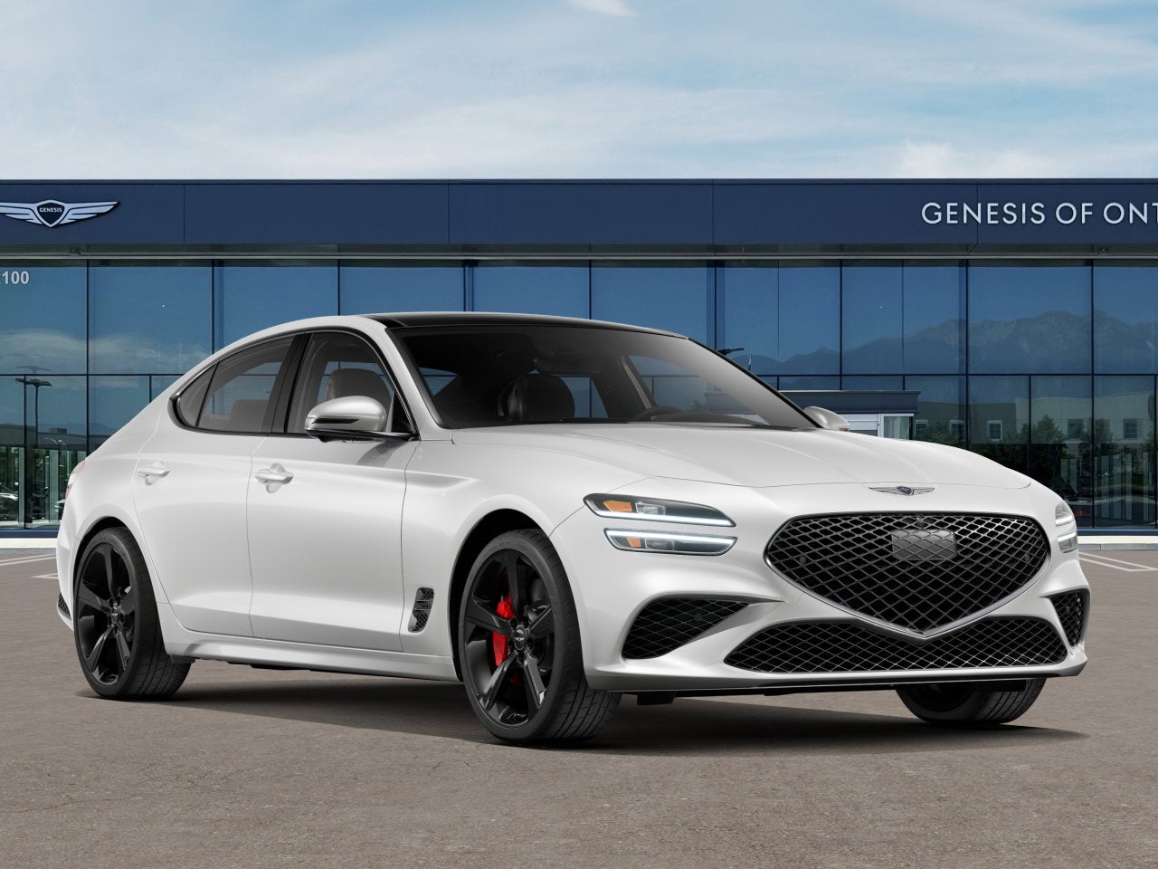 2026 Genesis G70 — side profile view