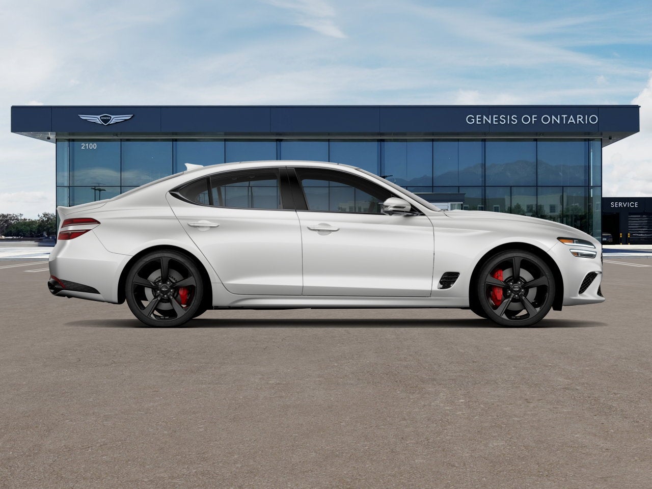 2026 Genesis G70 — interior view